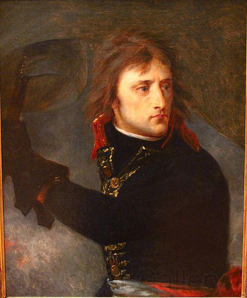 Baron Antoine-Jean Gros Bonaparte au pont d'Arcole. Spain oil painting art